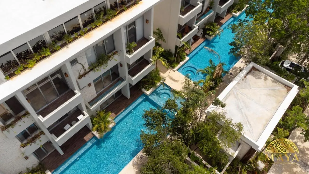Nhoa 211A Lux 2Br Condo Pool View In Aldea Zama Τουλούμ 0*,