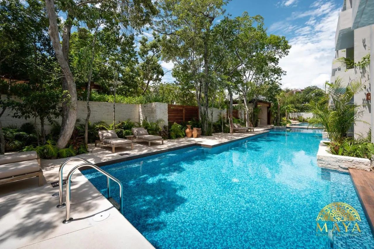 Σπίτι διακοπών Nhoa 211A Lux 2Br Condo Pool View In Aldea Zama Τουλούμ Μεξικό