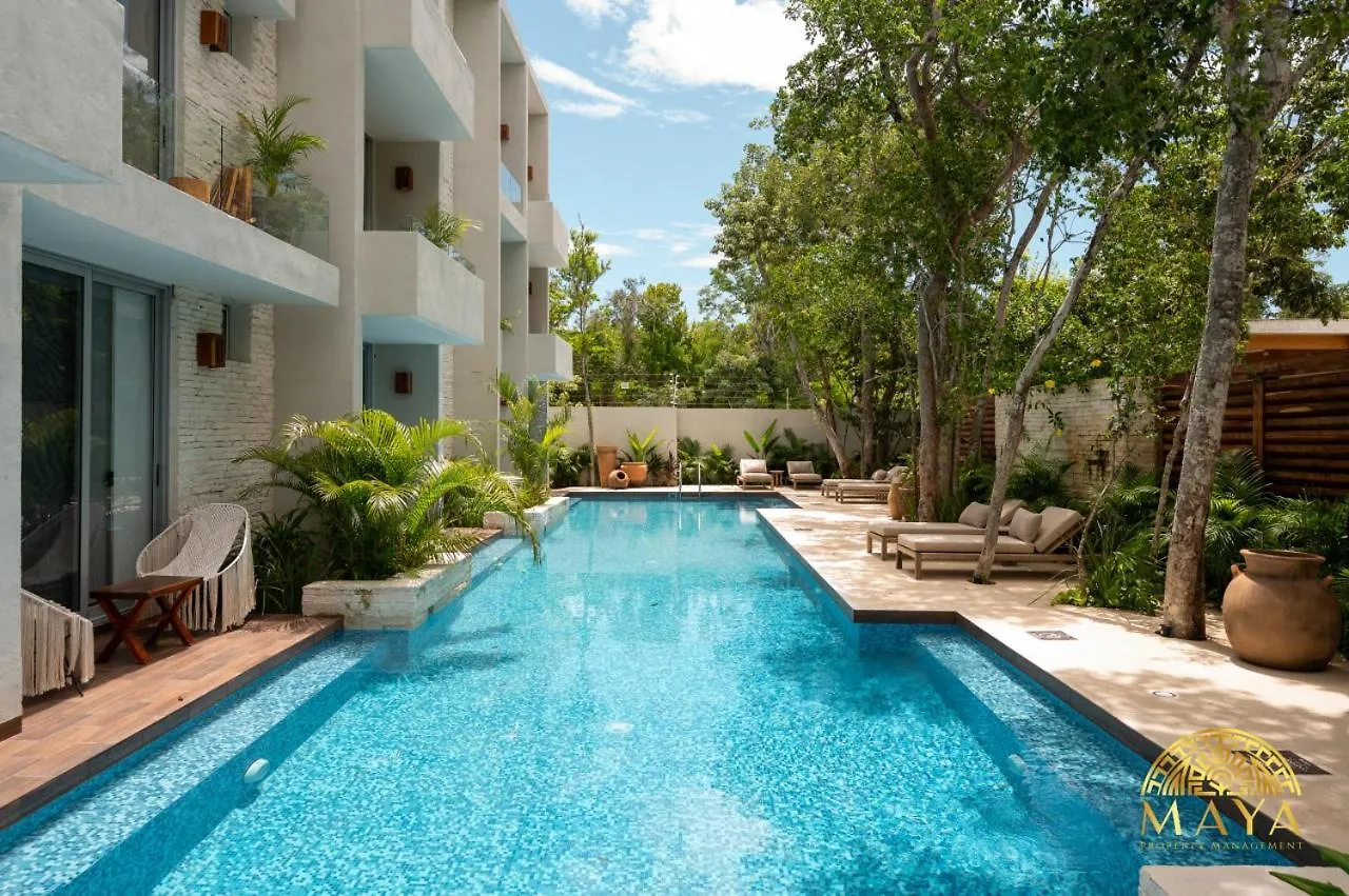 Nhoa 211A Lux 2Br Condo Pool View In Aldea Zama Τουλούμ