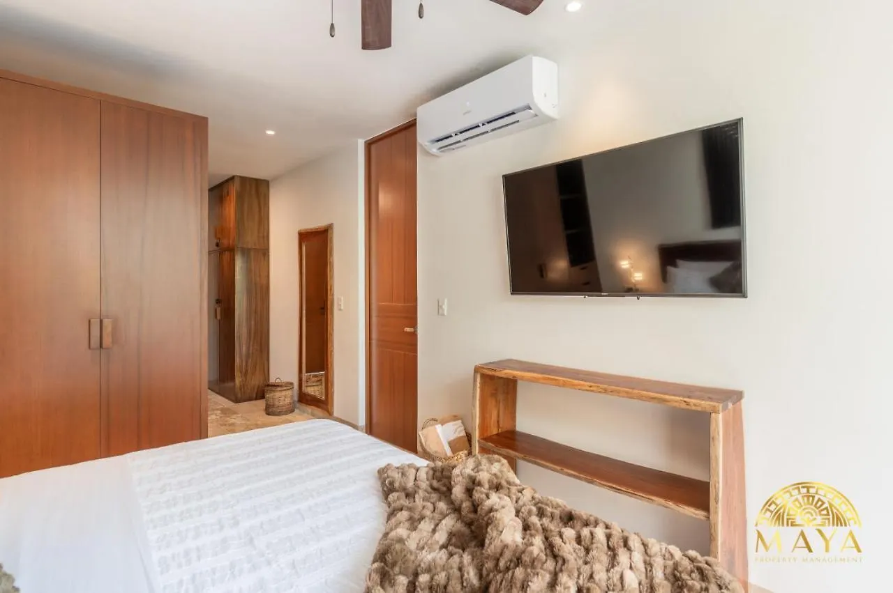 Nhoa 211A Lux 2Br Condo Pool View In Aldea Zama Τουλούμ 0*,